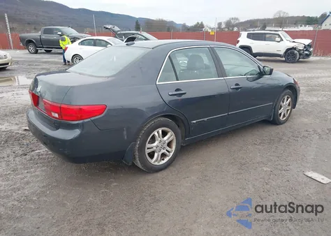 2005 Honda Accord Ex из США, поврежденный, VIN 1HGCM568X5A100251